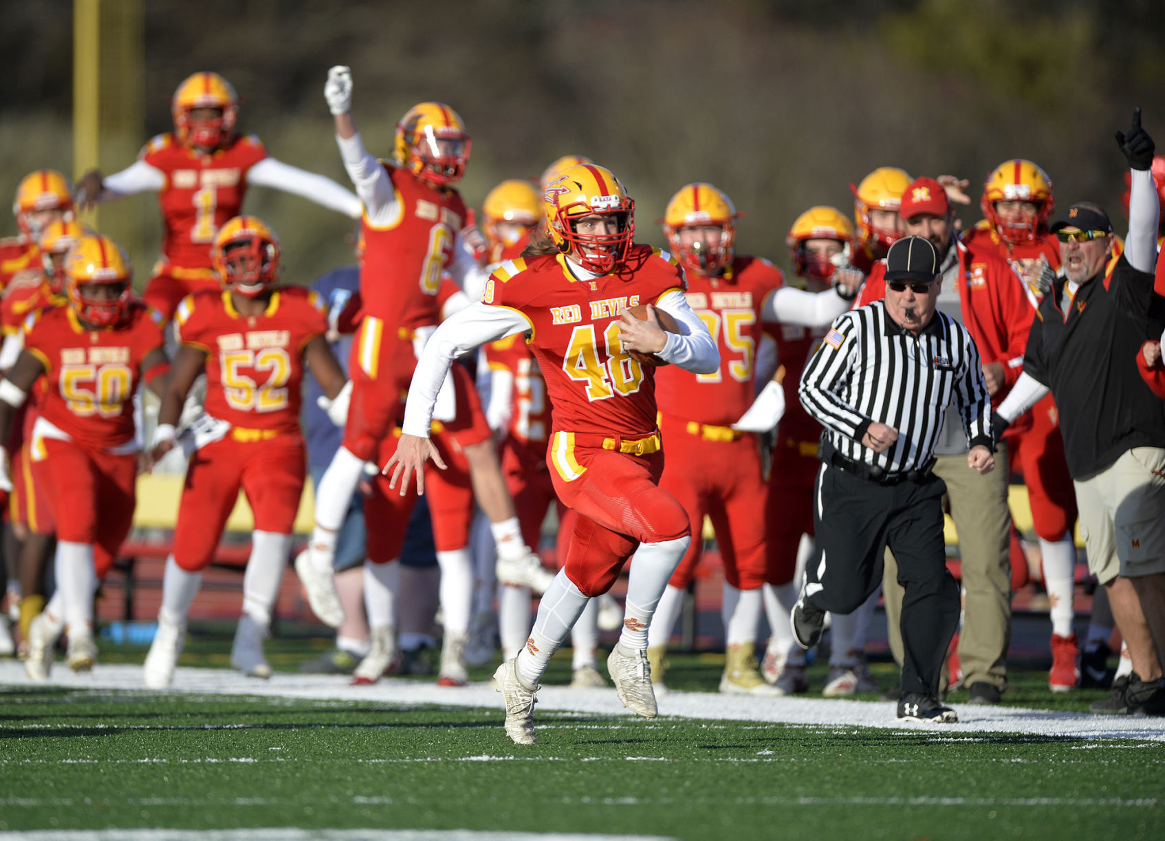 Red Devils best Illinois Valley Central